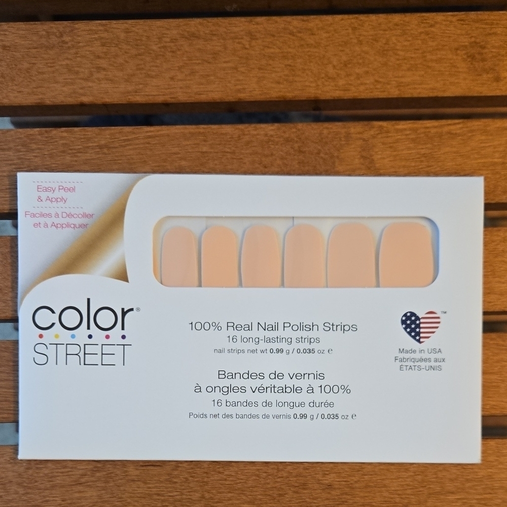 Color Street Pink Cashmere Nail Polish Strips